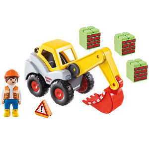 Playmobil 123 Shovel Excavator (18mo+)