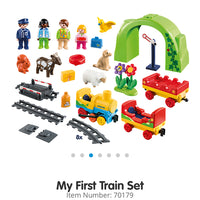Playmobil 123 My First Train Set (18mo+)