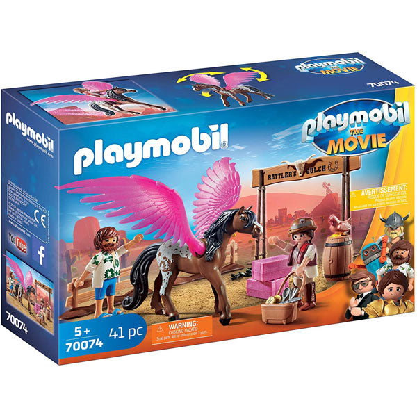 Playmobil Marla & Del with Flying Horse