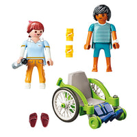 Playmobil Patient with Wheelchair