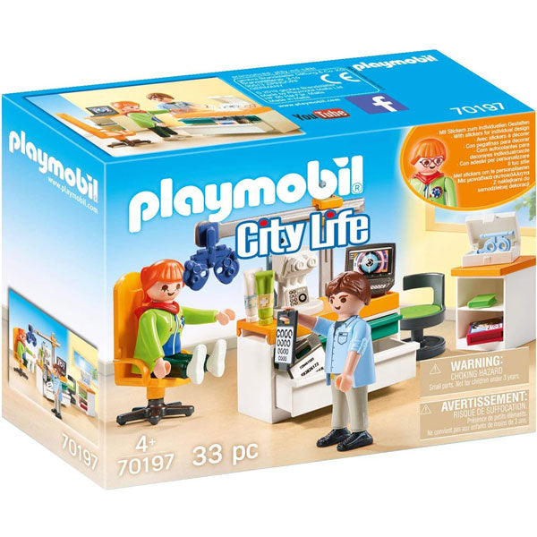 Playmobil Ophthalmologist Eye Doctor Set