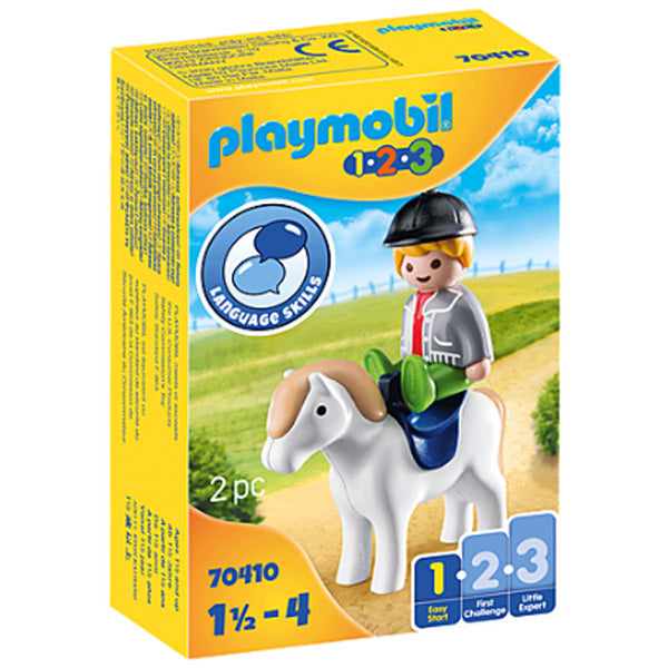 Playmobil 123 Boy with Pony (18mo+)