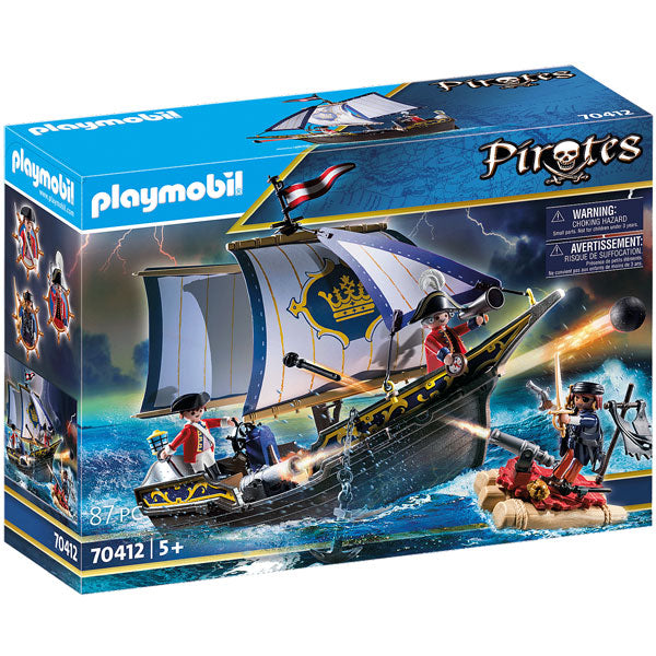 veltalende Diverse Halloween Playmobil Redcoat Caravel Pirate Ship | Terra Toys