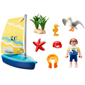 Playmobil Sailboat with Boy & Albatross