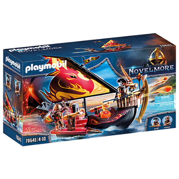 Playmobil Fire Ship Burnham Raiders