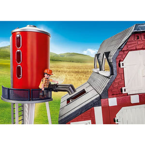 Playmobil Country Barn with Silo