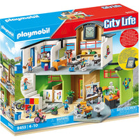 Playmobil Furnished School Building
