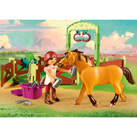 Playmobil Spirit & Lucky Stable (Spirit Riding Free)
