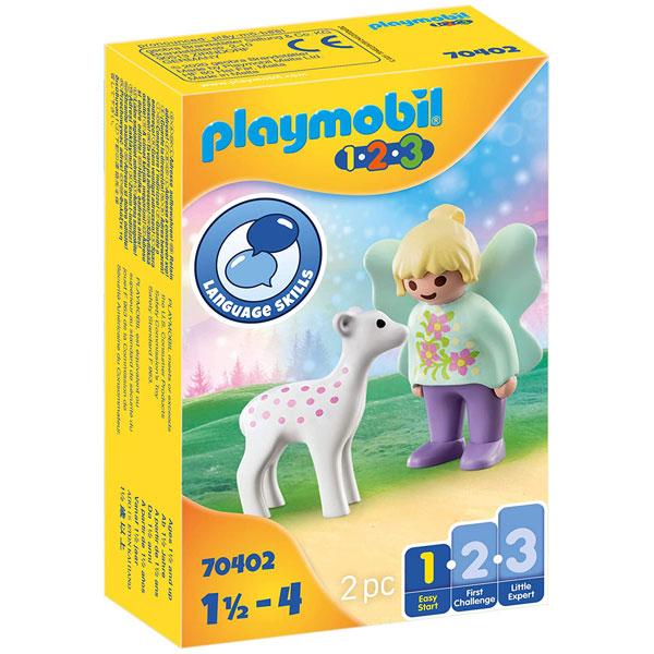 Playmobil 123 Fairy Friend with Fawn (18mo+)