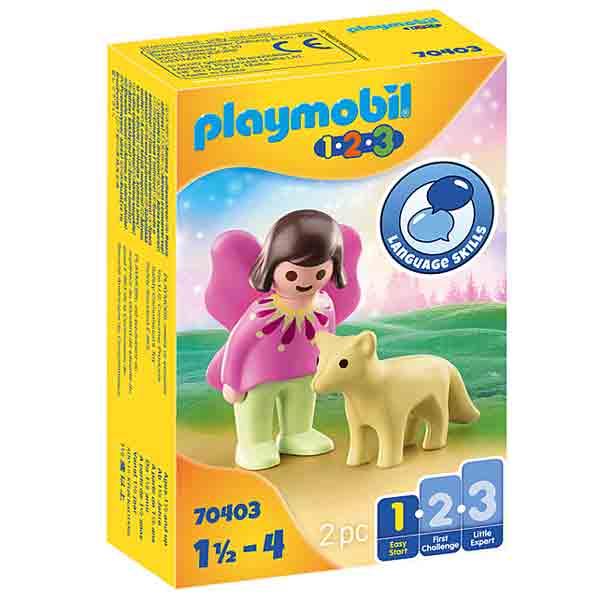 Playmobil 123 Fairy Friend with Fox (18mo+)