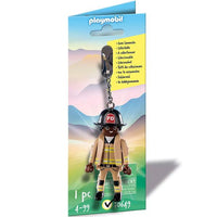 Playmobil Firefighter Keychain