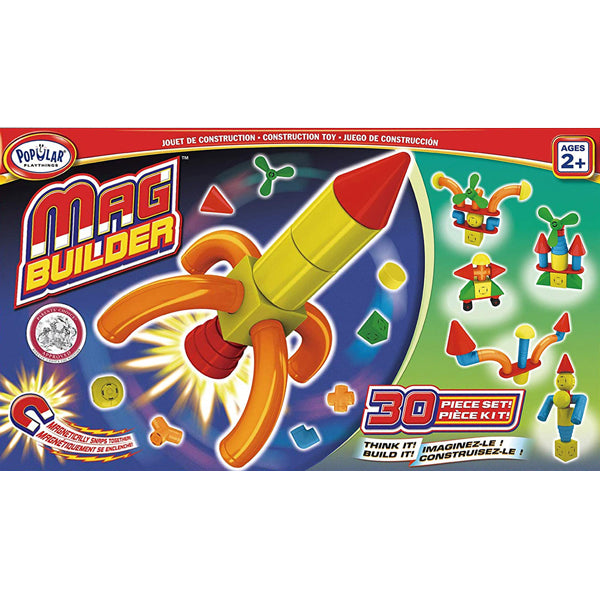 Popular Playthings Mag Builder 30pc Set (2+)