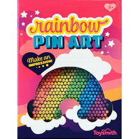 Rainbow Pin Art
