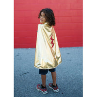 Reversible Red/Gold Wonder Cape (5-6)