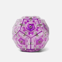 SPEKS Geode Magnetic Fidget Sphere (Quartz/Purple)
