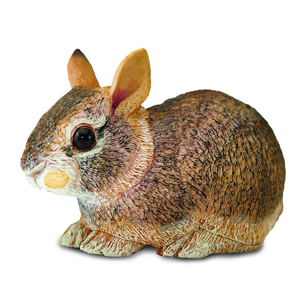 Safari Ltd. Eastern Cottontail Baby Rabbit (4.25in)