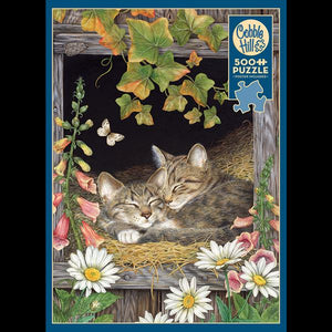 Sister Kittens Puzzle (500pc)