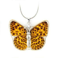 Spotted Butterfly Necklace