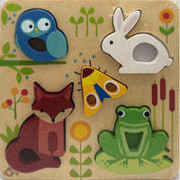 Touchy Feely Animals Sorting Texture Puzzle (18mo+)