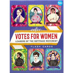 Votes For Women Flash Cards: Leaders of the Suffrage Movement