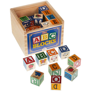Wooden ABC Blocks (19mo+)