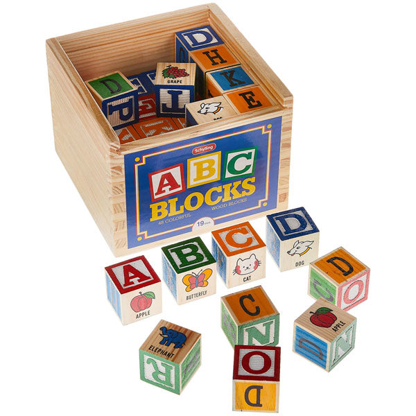 Wooden ABC Blocks (19mo+)